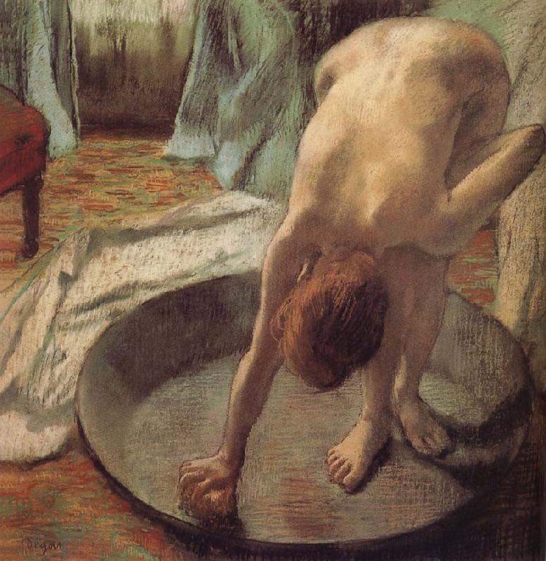 Edgar Degas Tub china oil painting image
